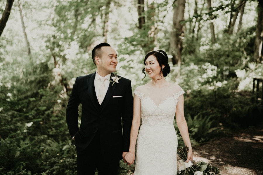 Couple portrait in dramatic light